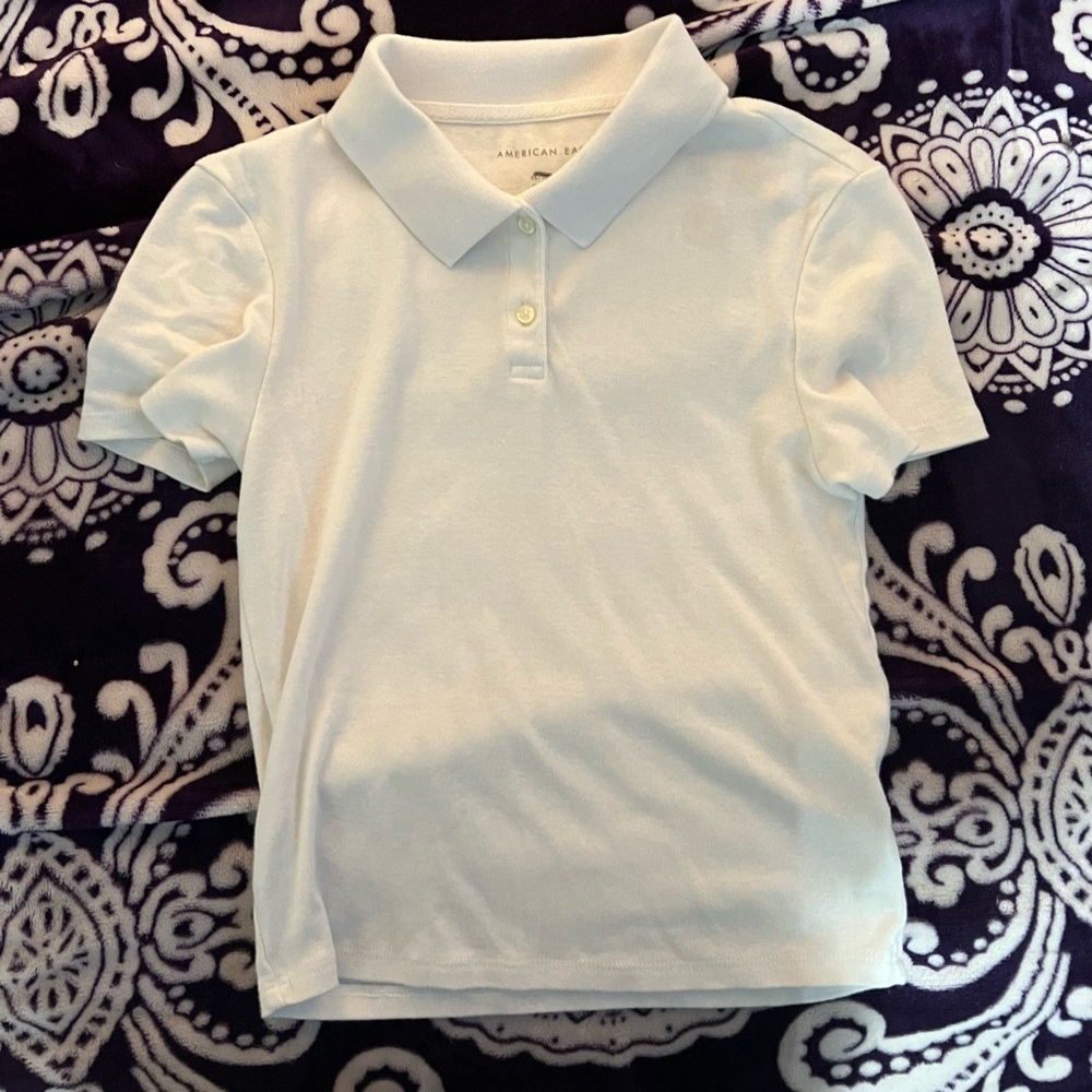 white crop top